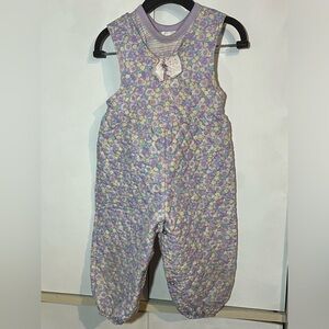 Two piece vintage overalls and shirts from playstuff size 18 months [H-27]